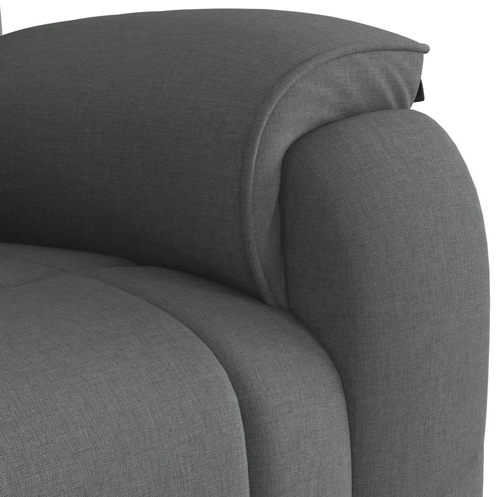 Fauteuil verstelbaar stof donkergrijs is nu te koop bij PeponiXL, paradijselijk wonen!