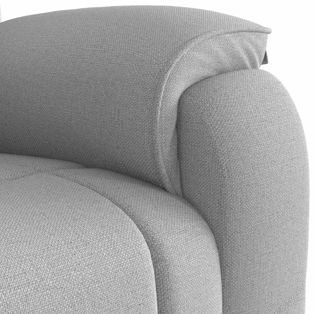 Fauteuil verstelbaar stof wolk grijs is nu te koop bij PeponiXL, paradijselijk wonen!