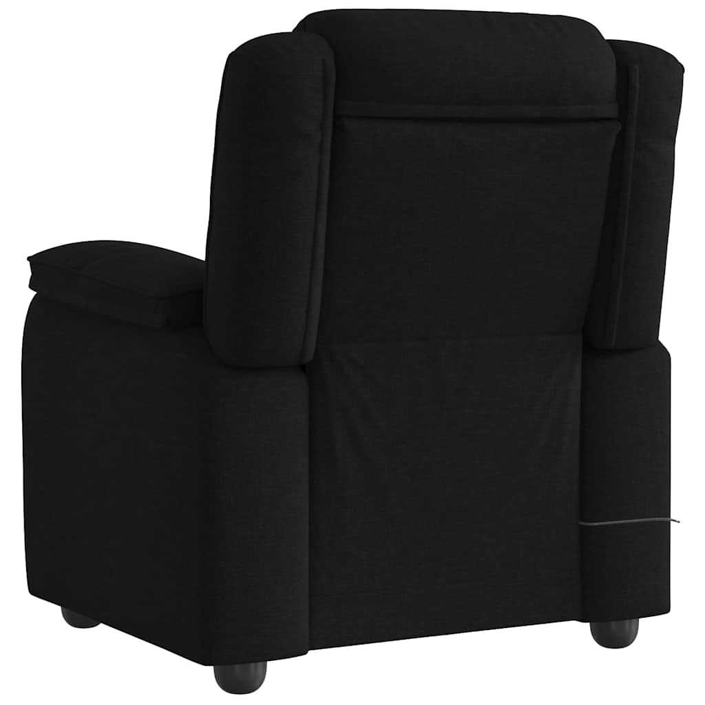 Massagestoel verstelbaar stof zwart is nu te koop bij PeponiXL, paradijselijk wonen!