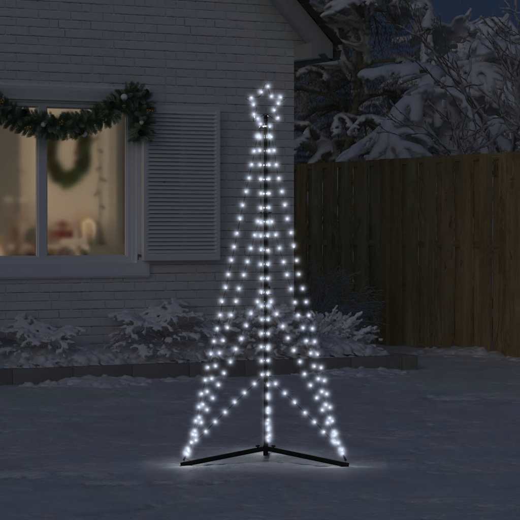 LED-kerstboom 363 LEDs koud wit 182 cm is nu te koop bij PeponiXL, paradijselijk wonen!