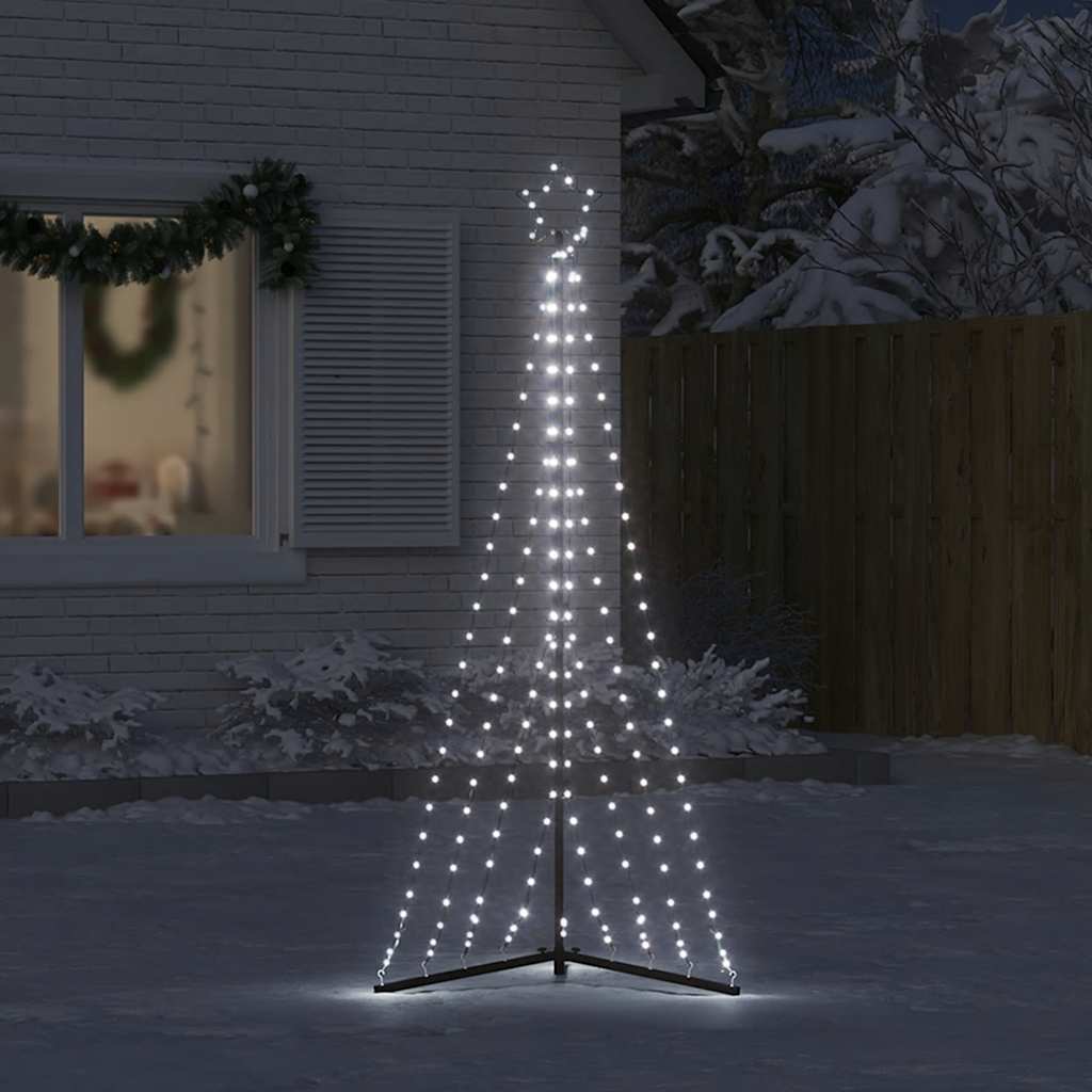 LED-kerstboom 339 LEDs koud wit 182 cm is nu te koop bij PeponiXL, paradijselijk wonen!