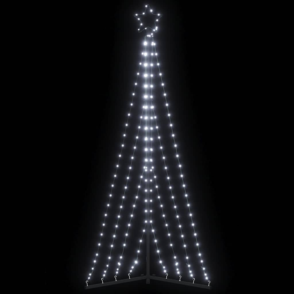 LED-kerstboom 339 LEDs koud wit 182 cm is nu te koop bij PeponiXL, paradijselijk wonen!