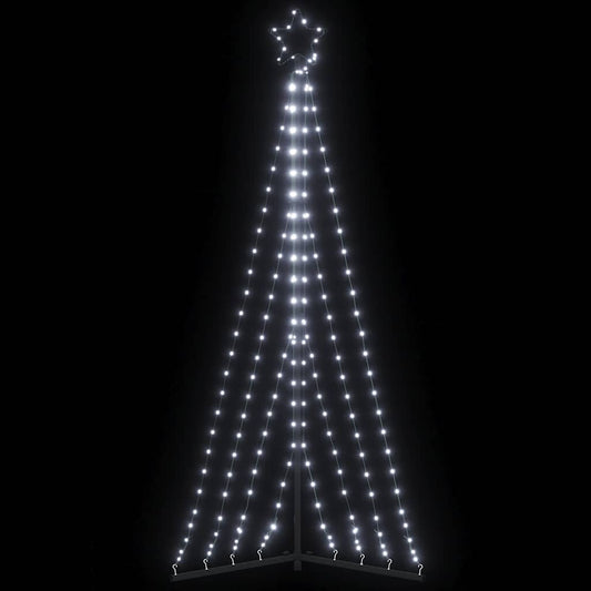 LED-kerstboom 339 LEDs koud wit 182 cm is nu te koop bij PeponiXL, paradijselijk wonen!