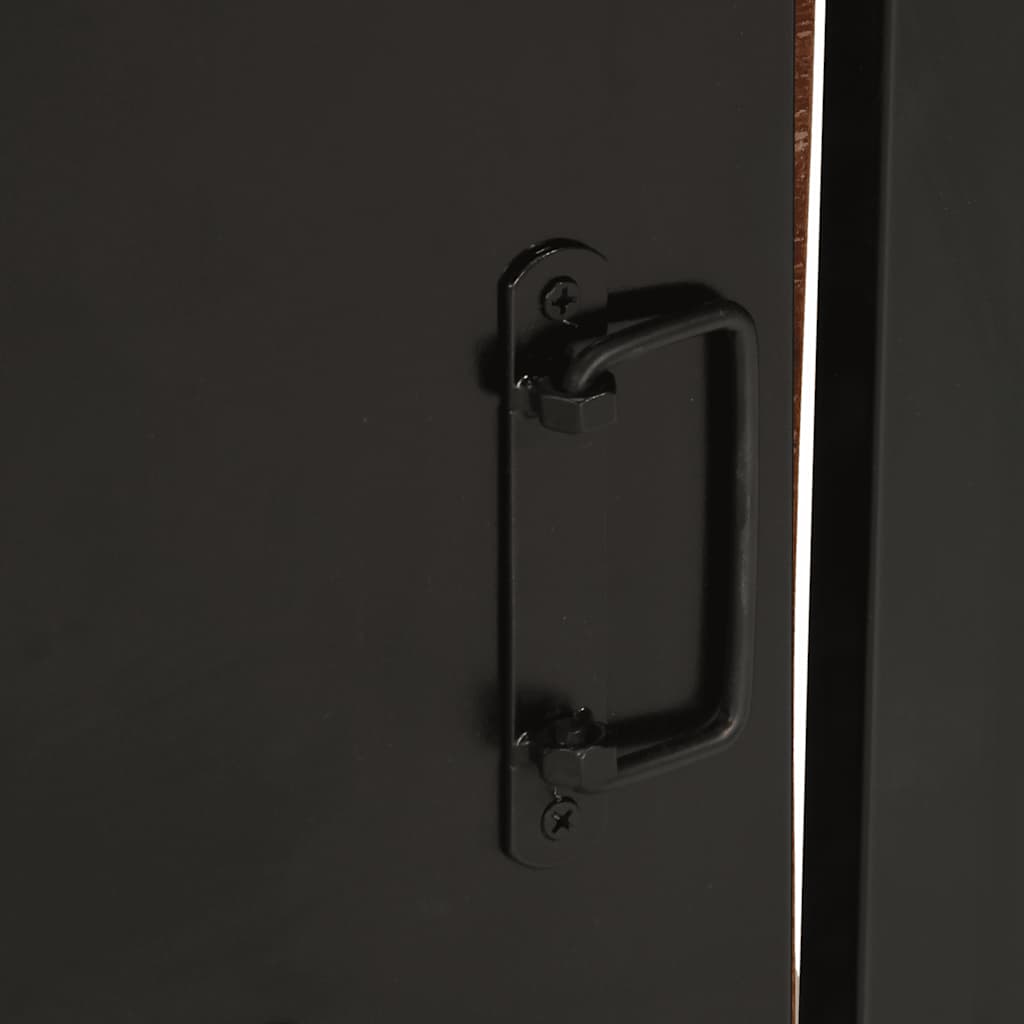 Nachtkastje 40x30x51 cm massief gerecycled hout meerkleurig is nu te koop bij PeponiXL, paradijselijk wonen!