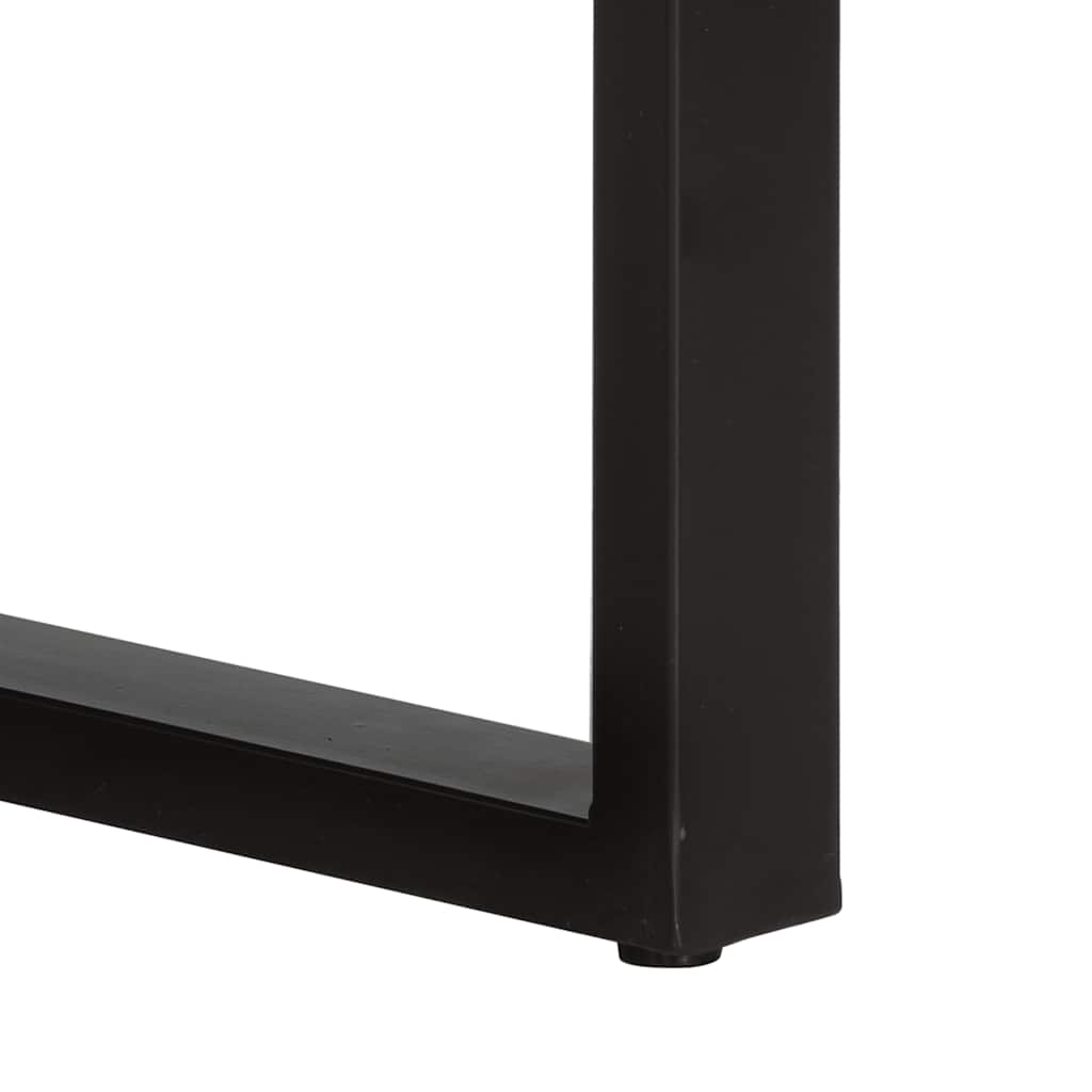 Wandkast 90x35x75 cm massief ruw mangohout is nu te koop bij PeponiXL, paradijselijk wonen!