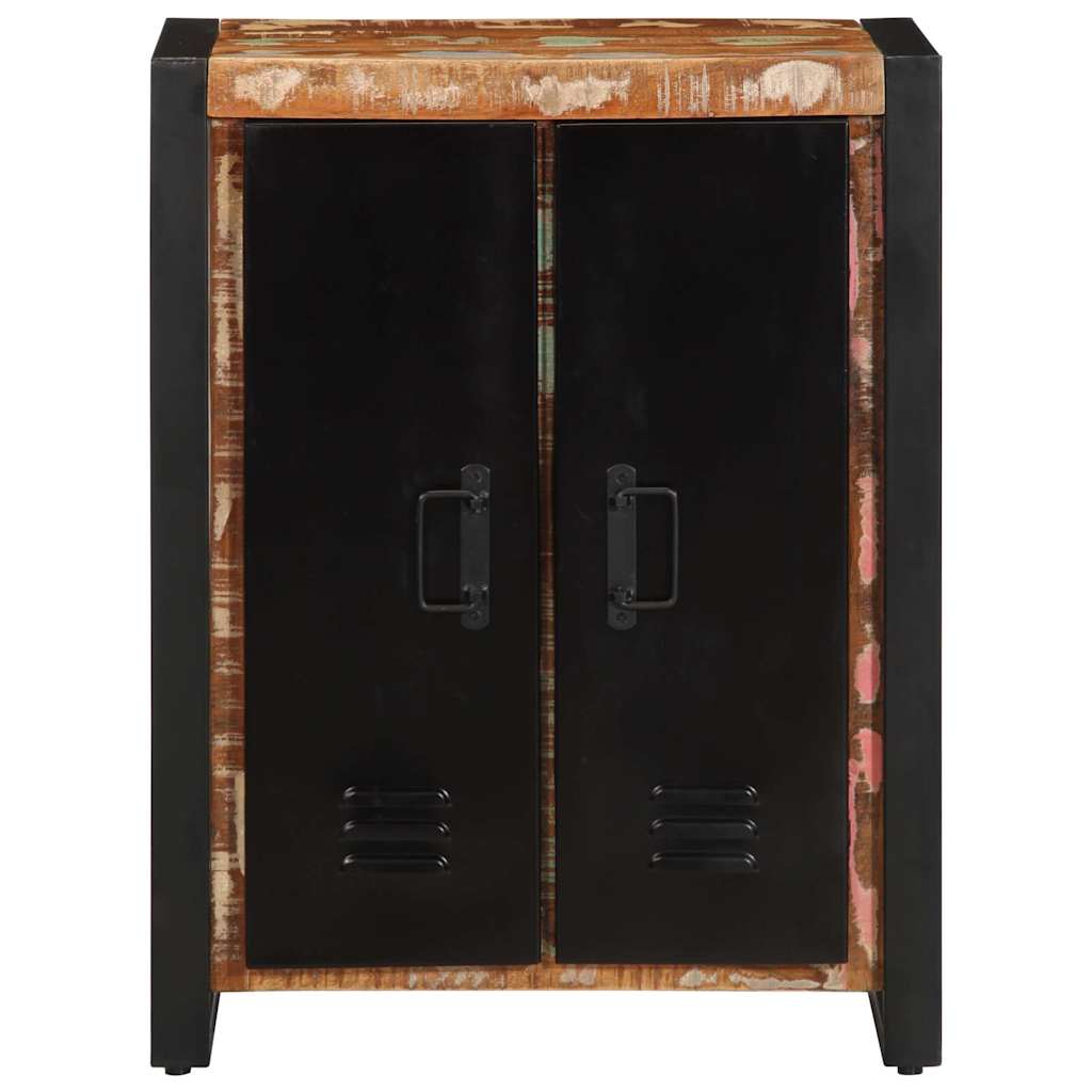 Dressoir 55x35x70 cm massief gerecycled hout meerkleurig is nu te koop bij PeponiXL, paradijselijk wonen!