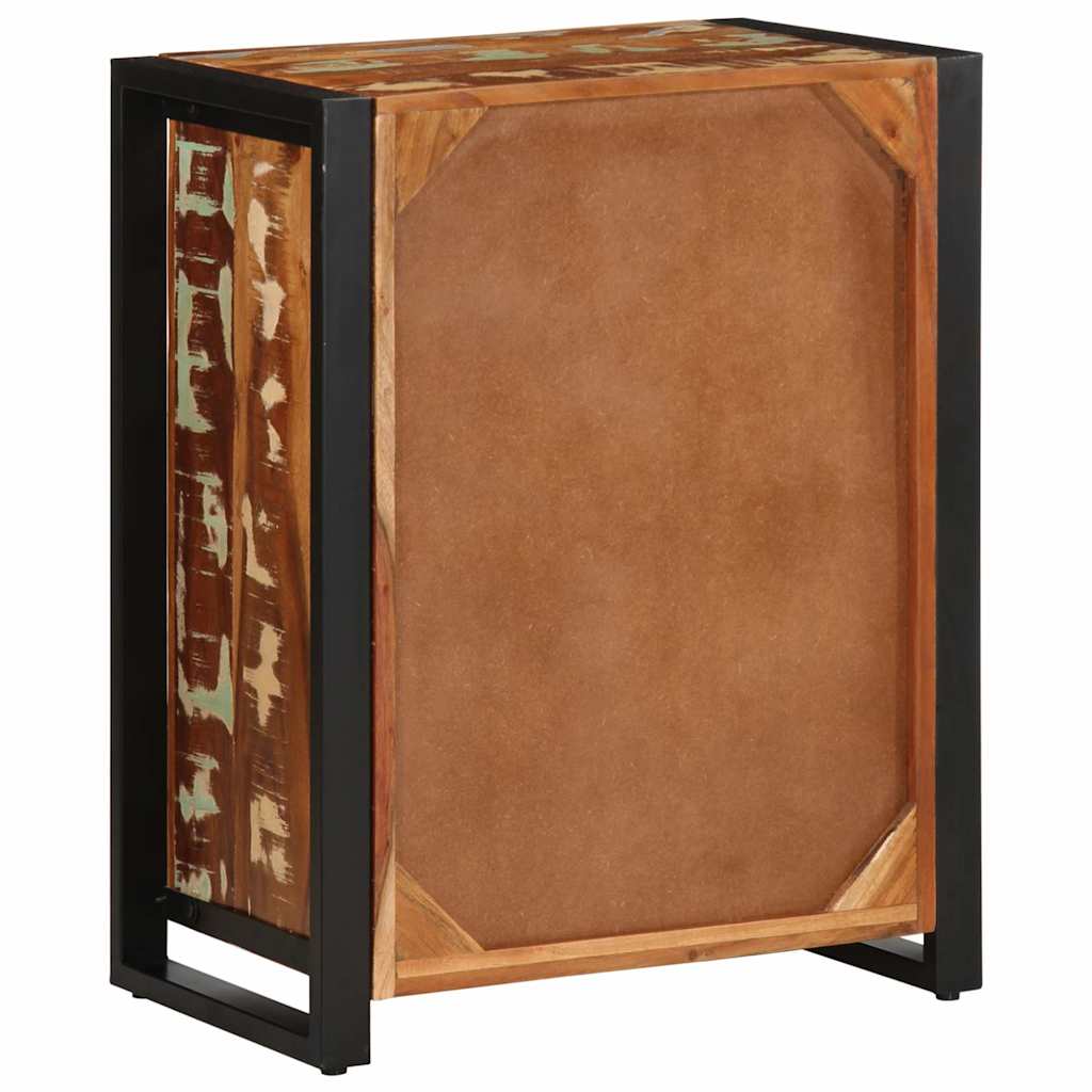 Dressoir 55x35x70 cm massief gerecycled hout meerkleurig is nu te koop bij PeponiXL, paradijselijk wonen!