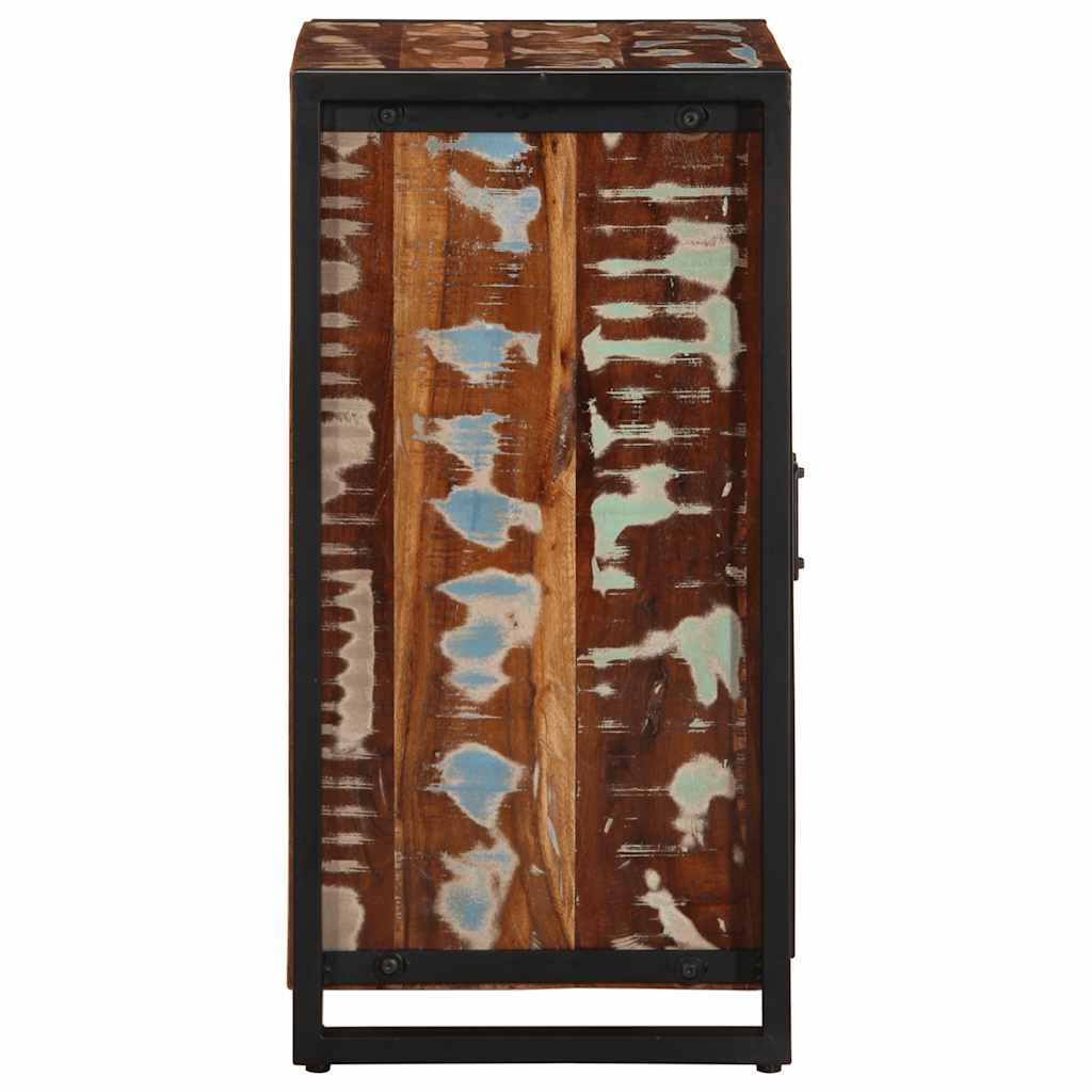 Dressoir 55x35x70 cm massief gerecycled hout meerkleurig is nu te koop bij PeponiXL, paradijselijk wonen!