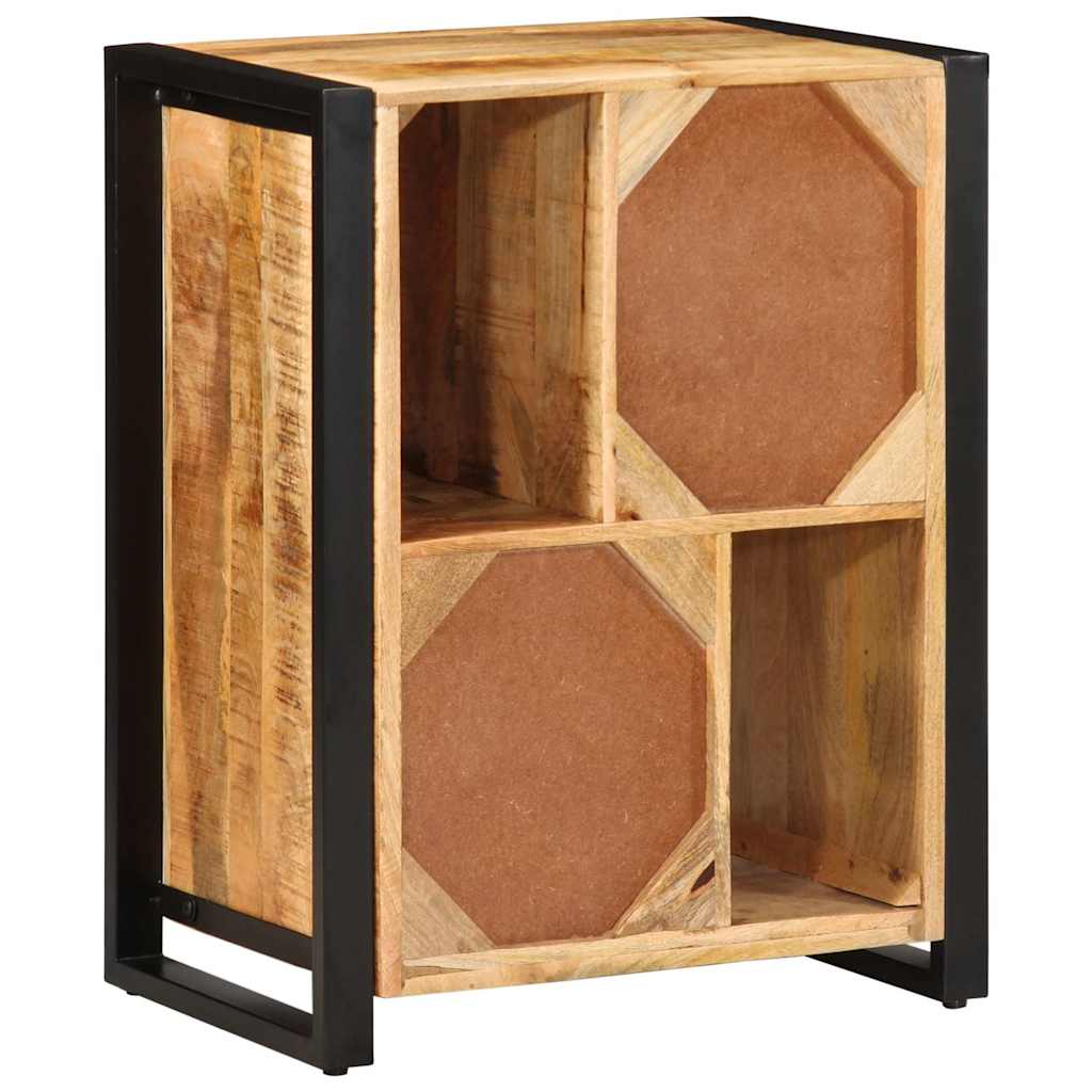 Dressoir 55x35x70 cm massief ruw mangohout is nu te koop bij PeponiXL, paradijselijk wonen!