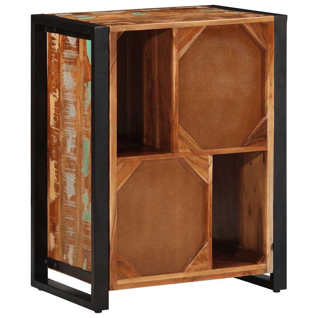 Dressoir 55x35x70 cm massief gerecycled hout meerkleurig is nu te koop bij PeponiXL, paradijselijk wonen!