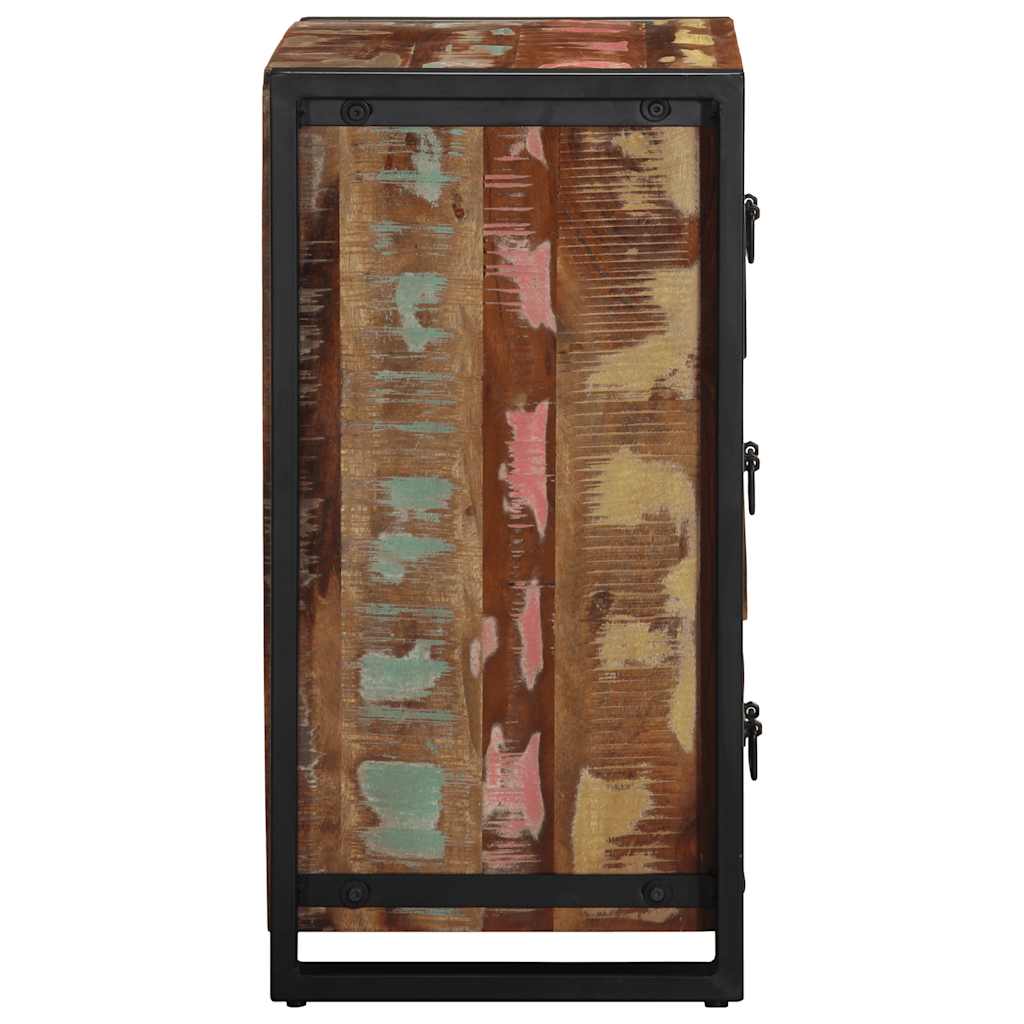 Ladekast Multicolor 50x35x70 cm Massief Hout Hergebruikt is nu te koop bij PeponiXL, paradijselijk wonen!