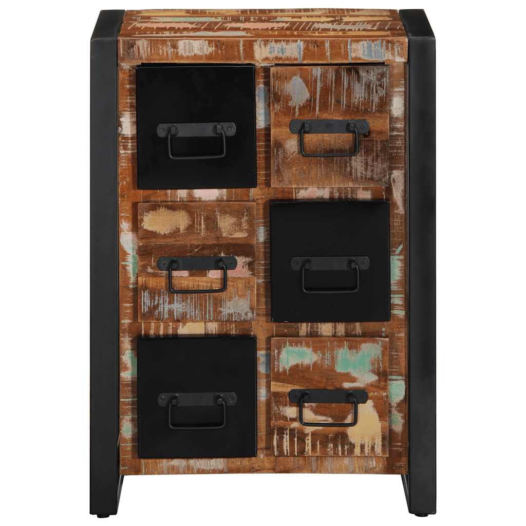 Dressoir 50x35x70 cm massief gerecycled hout is nu te koop bij PeponiXL, paradijselijk wonen!