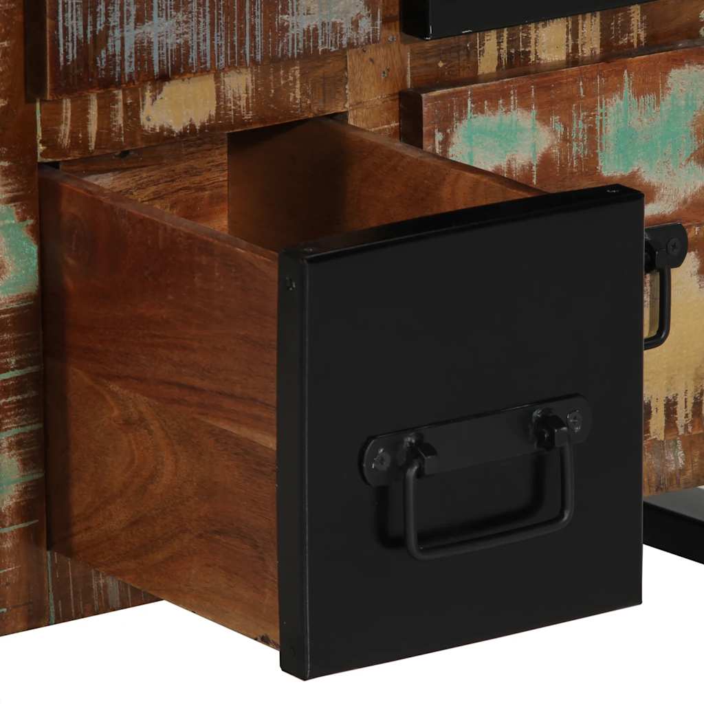 Dressoir 50x35x70 cm massief gerecycled hout is nu te koop bij PeponiXL, paradijselijk wonen!