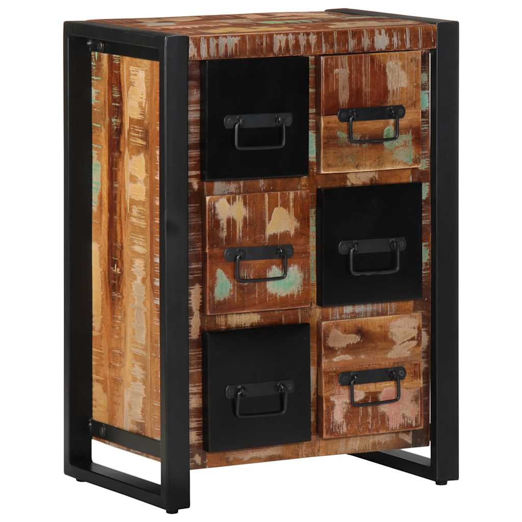 Dressoir 50x35x70 cm massief gerecycled hout is nu te koop bij PeponiXL, paradijselijk wonen!