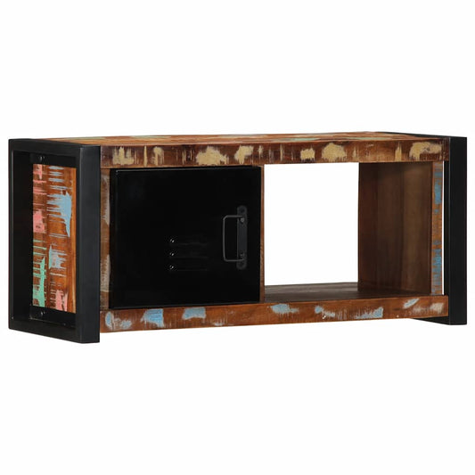 Tv-meubel 80x30x35 cm massief gerecycled hout is nu te koop bij PeponiXL, paradijselijk wonen!