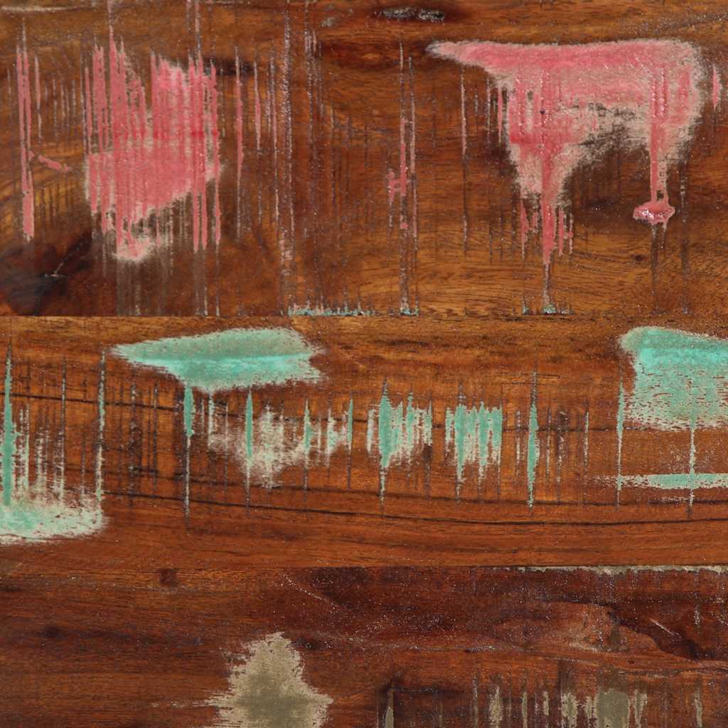 Tv-meubel 80x30x35 cm massief gerecycled hout is nu te koop bij PeponiXL, paradijselijk wonen!