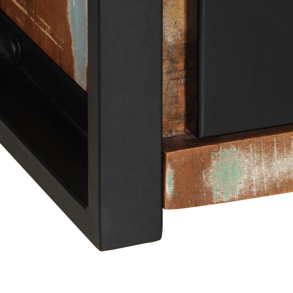 Tv-meubel 100x30x25 cm massief gerecycled hout is nu te koop bij PeponiXL, paradijselijk wonen!