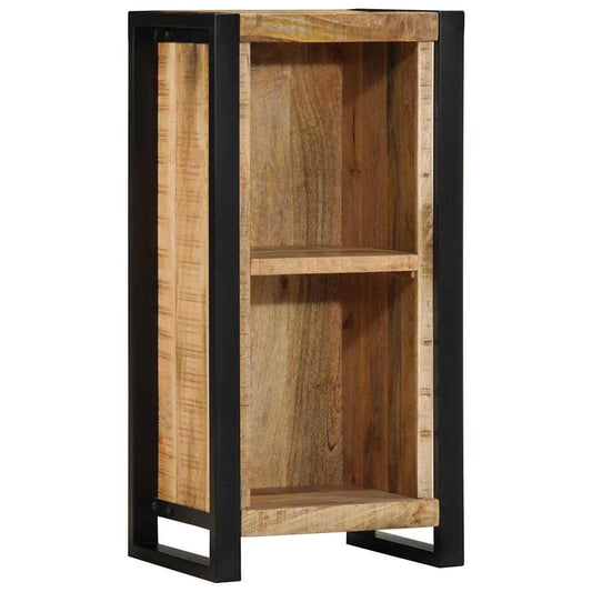 Nachtkastje met plank Bruin 40 x 30 x 80 cm Massief mangohout is nu te koop bij PeponiXL, paradijselijk wonen!