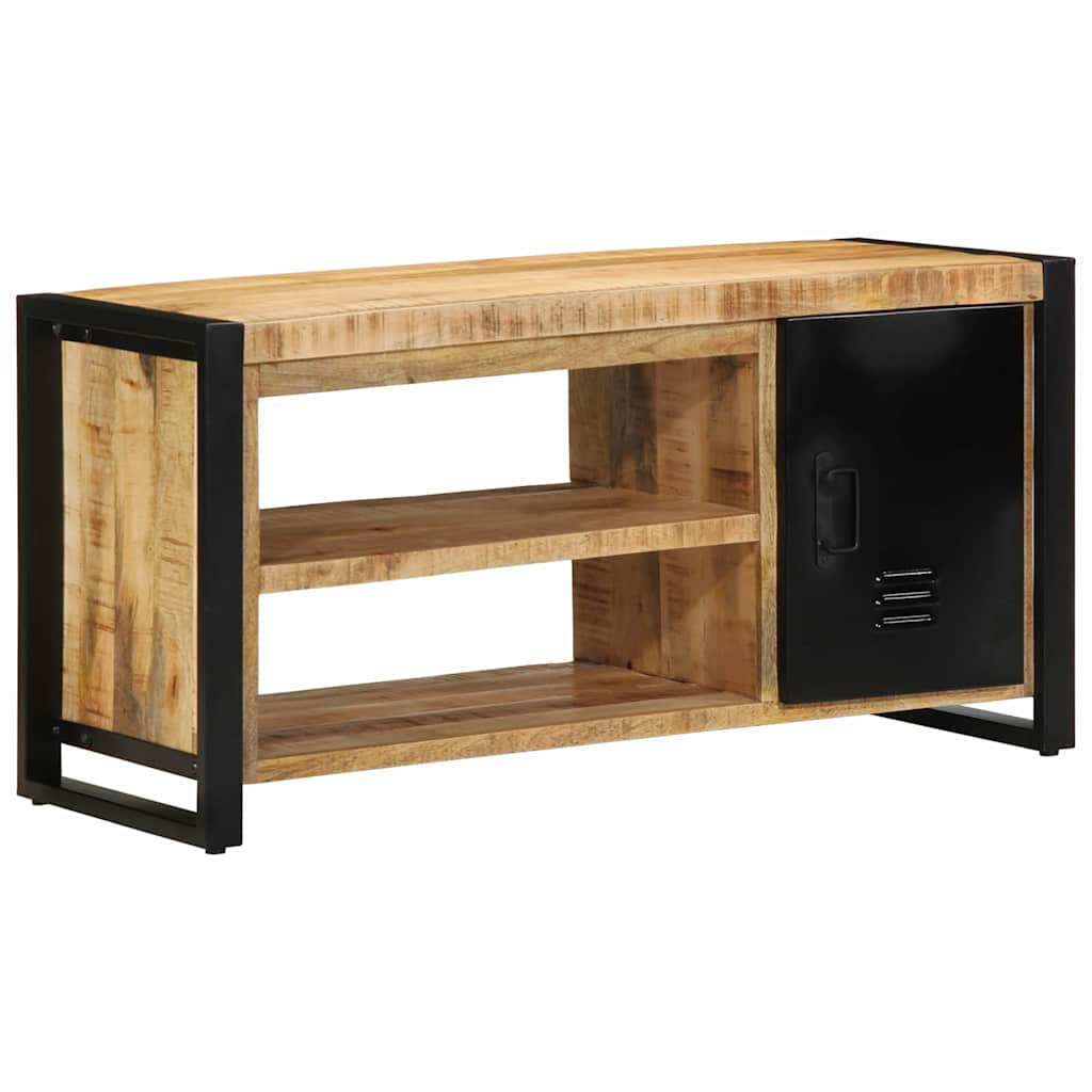 Schoenenbank Bruin 100 x 40 x 50 cm Massief mangohout is nu te koop bij PeponiXL, paradijselijk wonen!