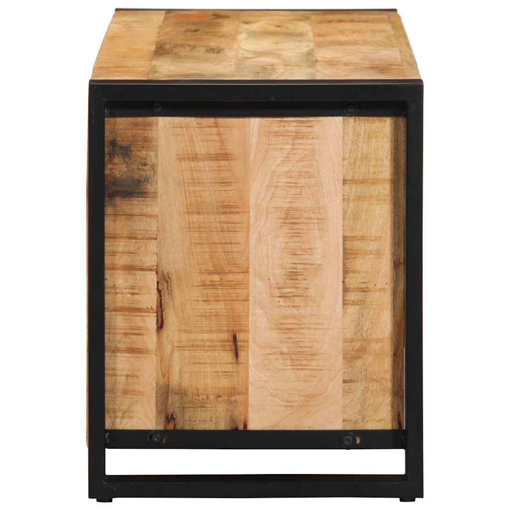 Schoenenbank Bruin 100 x 40 x 50 cm Massief mangohout is nu te koop bij PeponiXL, paradijselijk wonen!