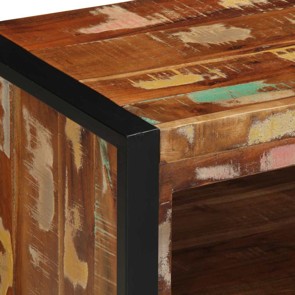 Schoenenbank Multikleur Massief gerecycled hout is nu te koop bij PeponiXL, paradijselijk wonen!