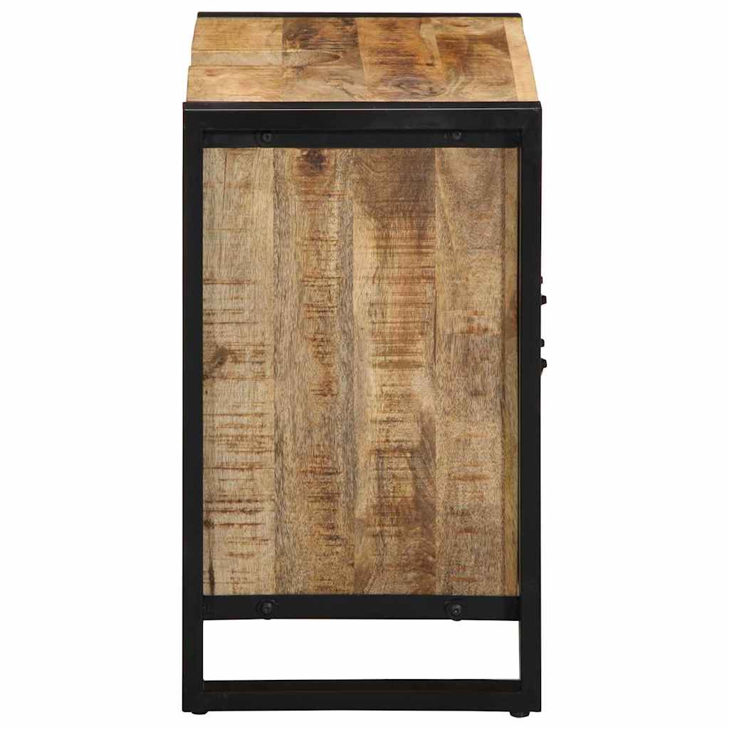 Badkamerkast met plank Bruin 55 x 35 x 60 cm Massief Mango Hout is nu te koop bij PeponiXL, paradijselijk wonen!