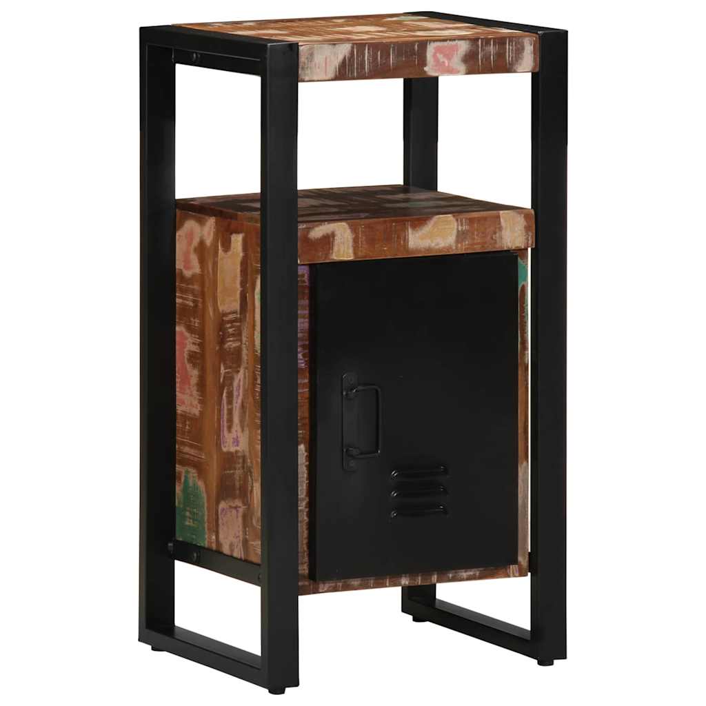 Badkamerkast Bruin 40 x 35 x 75 cm Massief Gerecycled Hout is nu te koop bij PeponiXL, paradijselijk wonen!
