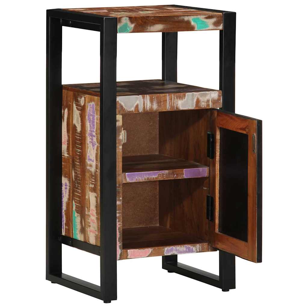 Badkamerkast Bruin 40 x 35 x 75 cm Massief Gerecycled Hout is nu te koop bij PeponiXL, paradijselijk wonen!