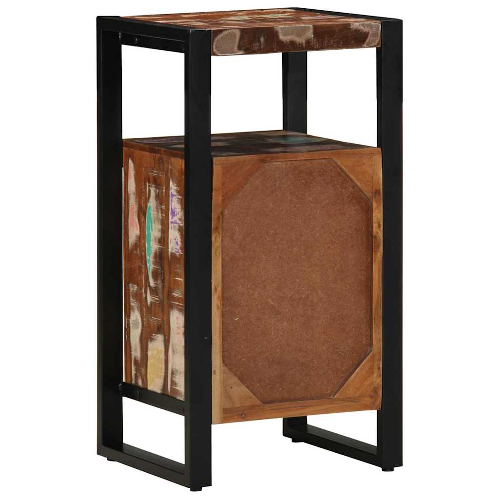 Badkamerkast Bruin 40 x 35 x 75 cm Massief Gerecycled Hout is nu te koop bij PeponiXL, paradijselijk wonen!