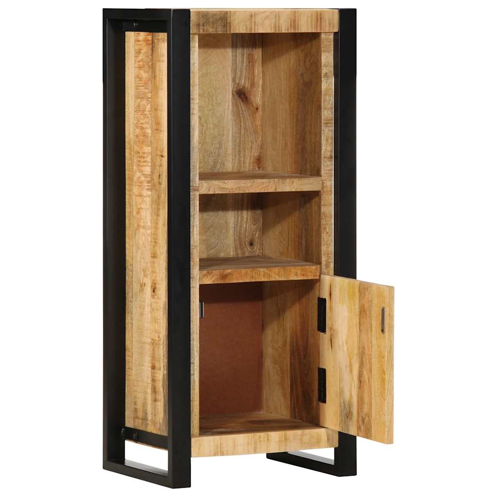Badkamerkast 40x30x90 cm massief ruw mangohout is nu te koop bij PeponiXL, paradijselijk wonen!