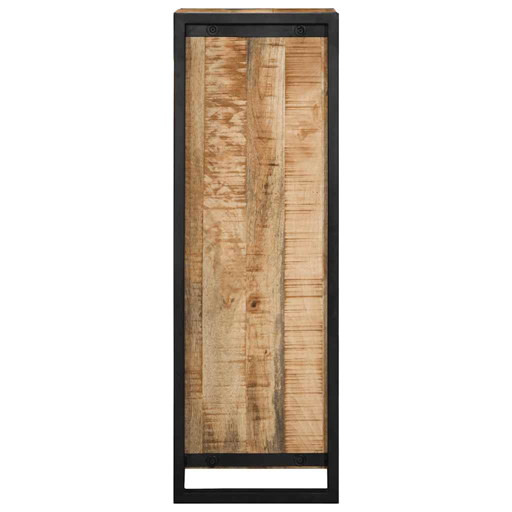 Badkamerkast 40x30x90 cm massief ruw mangohout is nu te koop bij PeponiXL, paradijselijk wonen!