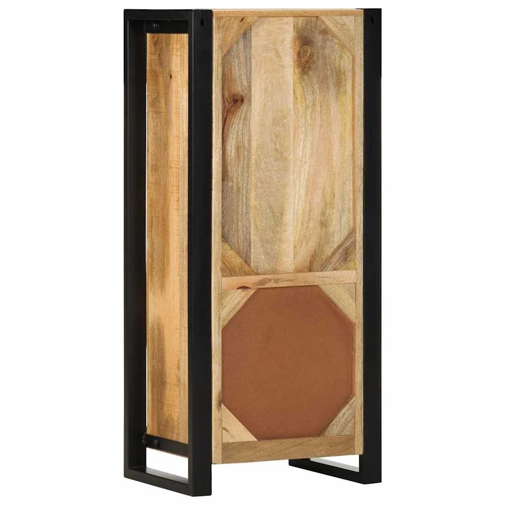 Badkamerkast 40x30x90 cm massief ruw mangohout is nu te koop bij PeponiXL, paradijselijk wonen!
