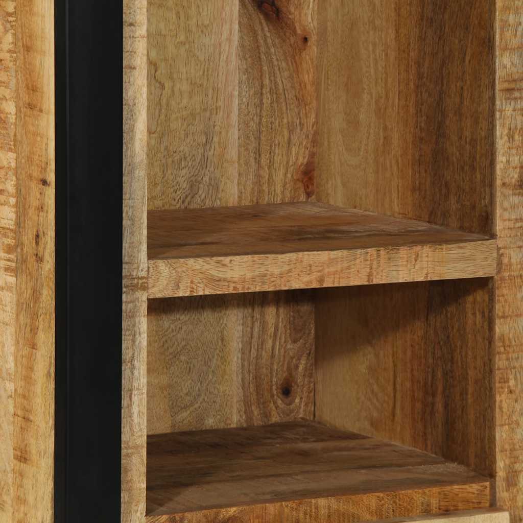 Badkamerkast 40x30x90 cm massief ruw mangohout is nu te koop bij PeponiXL, paradijselijk wonen!