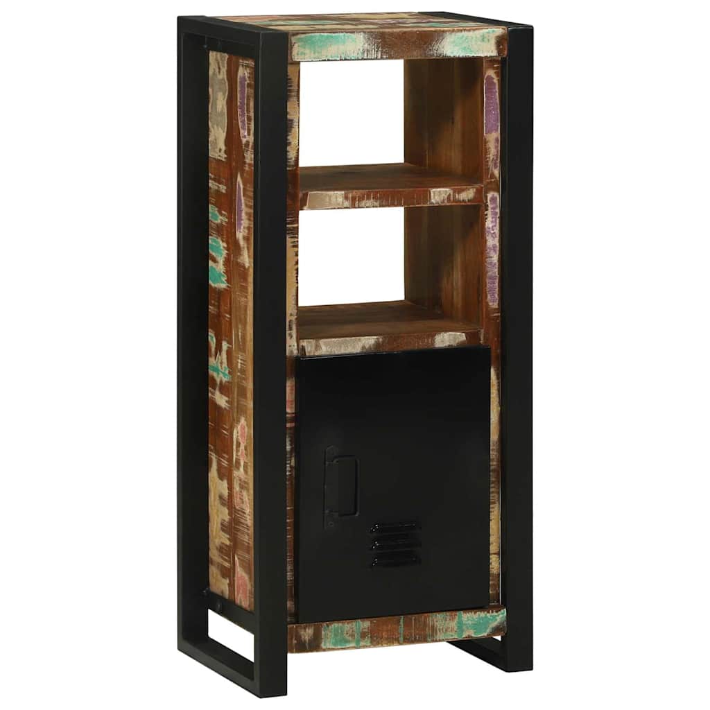 Badkamerkast Bruin 40 x 30 x 90 cm Massief Gerecycled Hout is nu te koop bij PeponiXL, paradijselijk wonen!