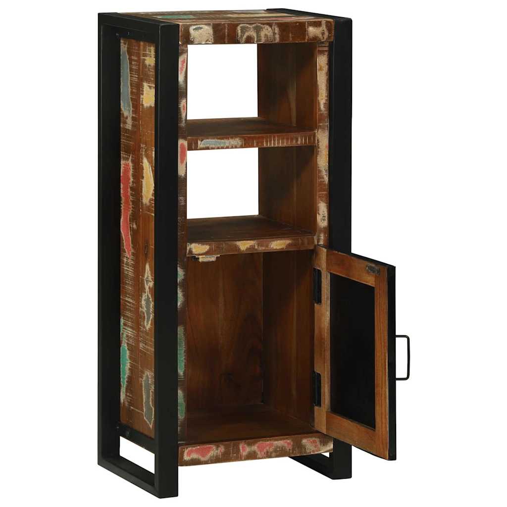 Badkamerkast Bruin 40 x 30 x 90 cm Massief Gerecycled Hout is nu te koop bij PeponiXL, paradijselijk wonen!