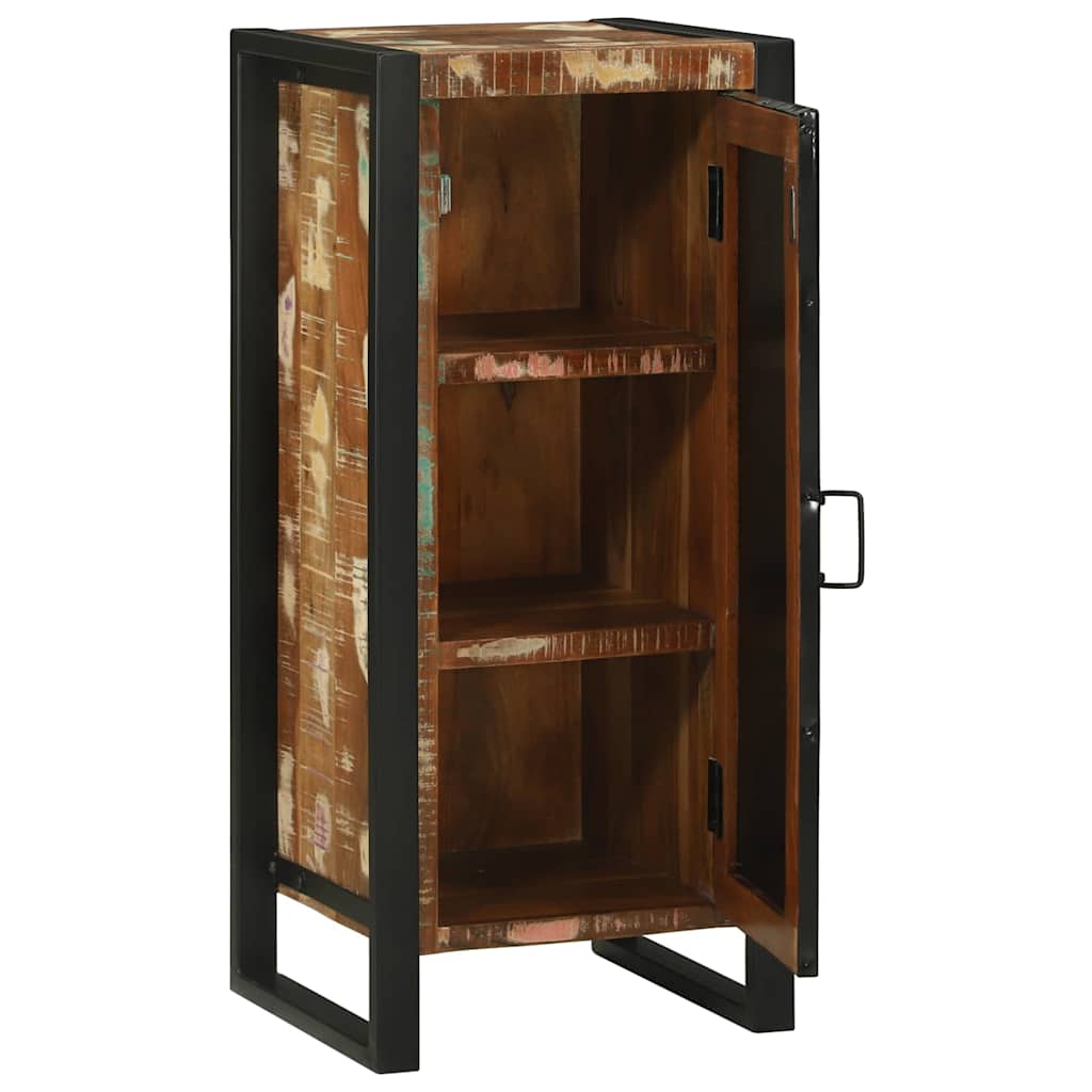 Badkamerkast Bruin 40 x 35 x 90 cm Massief Gerecycled Hout is nu te koop bij PeponiXL, paradijselijk wonen!