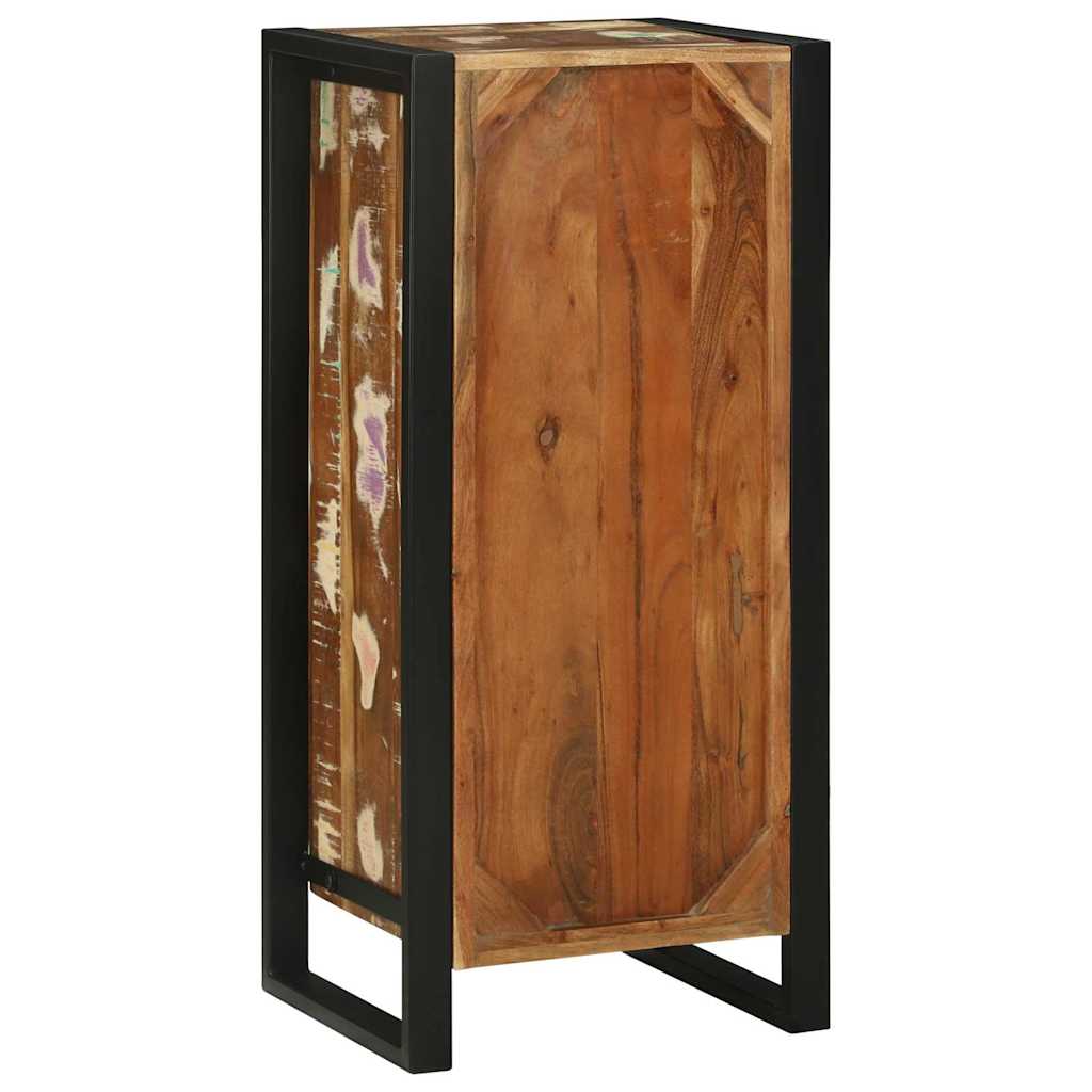 Badkamerkast Bruin 40 x 35 x 90 cm Massief Gerecycled Hout is nu te koop bij PeponiXL, paradijselijk wonen!