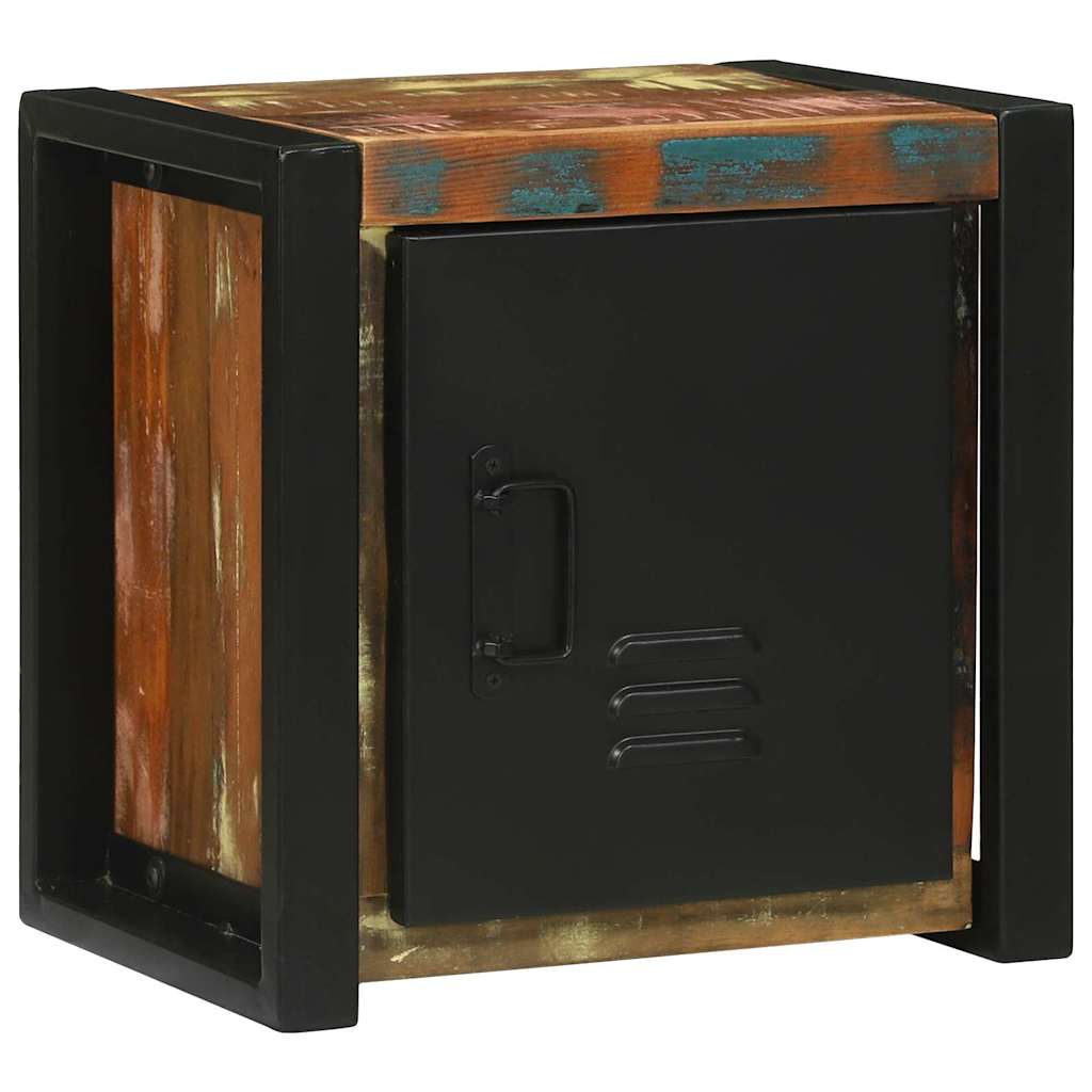 Badkamerkast Bruin 40 x 30 x 40 cm Massief Gerecycled Hout is nu te koop bij PeponiXL, paradijselijk wonen!
