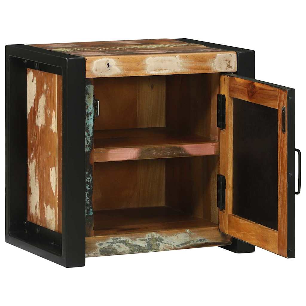 Badkamerkast Bruin 40 x 30 x 40 cm Massief Gerecycled Hout is nu te koop bij PeponiXL, paradijselijk wonen!