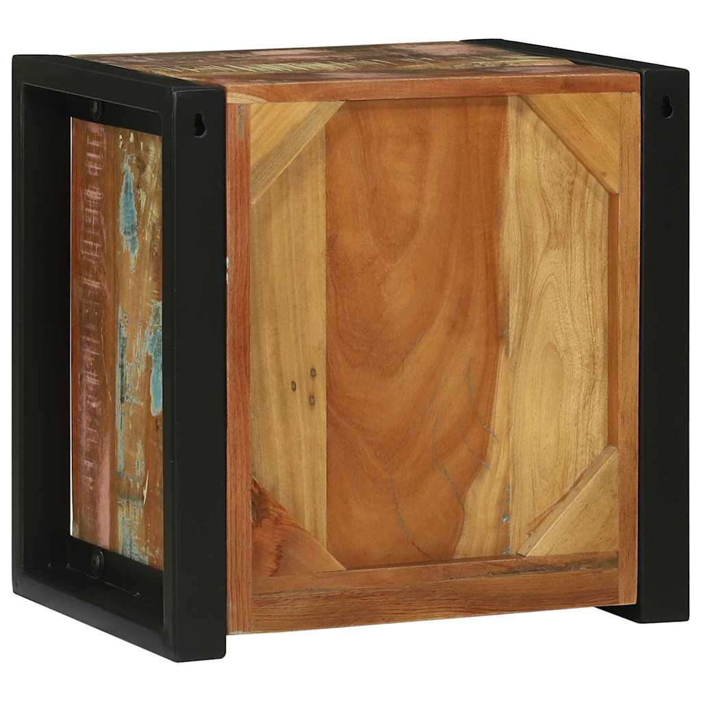 Badkamerkast Bruin 40 x 30 x 40 cm Massief Gerecycled Hout is nu te koop bij PeponiXL, paradijselijk wonen!