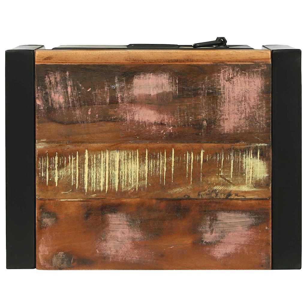 Badkamerkast Bruin 40 x 30 x 40 cm Massief Gerecycled Hout is nu te koop bij PeponiXL, paradijselijk wonen!