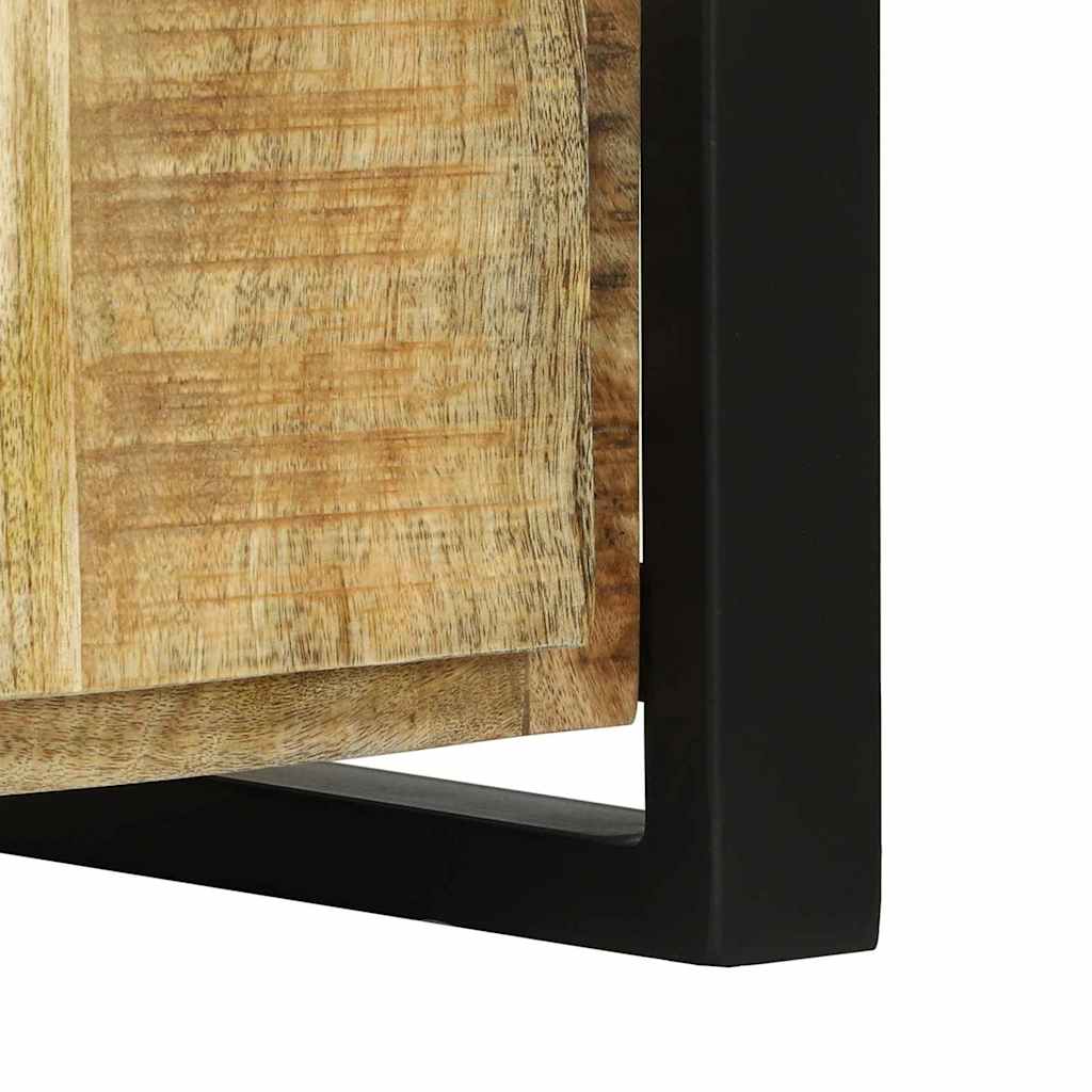 Bank Kast Bruin 100 x 35 x 50 cm Massief mangohout is nu te koop bij PeponiXL, paradijselijk wonen!