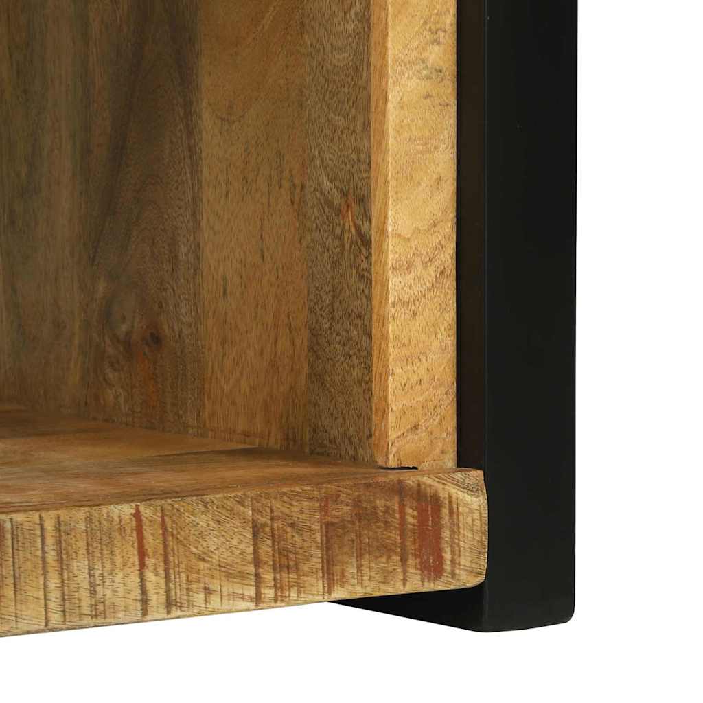 Wandkubus met opslag Bruin 55 x 35 x 40 cm Massief Mango Hout is nu te koop bij PeponiXL, paradijselijk wonen!