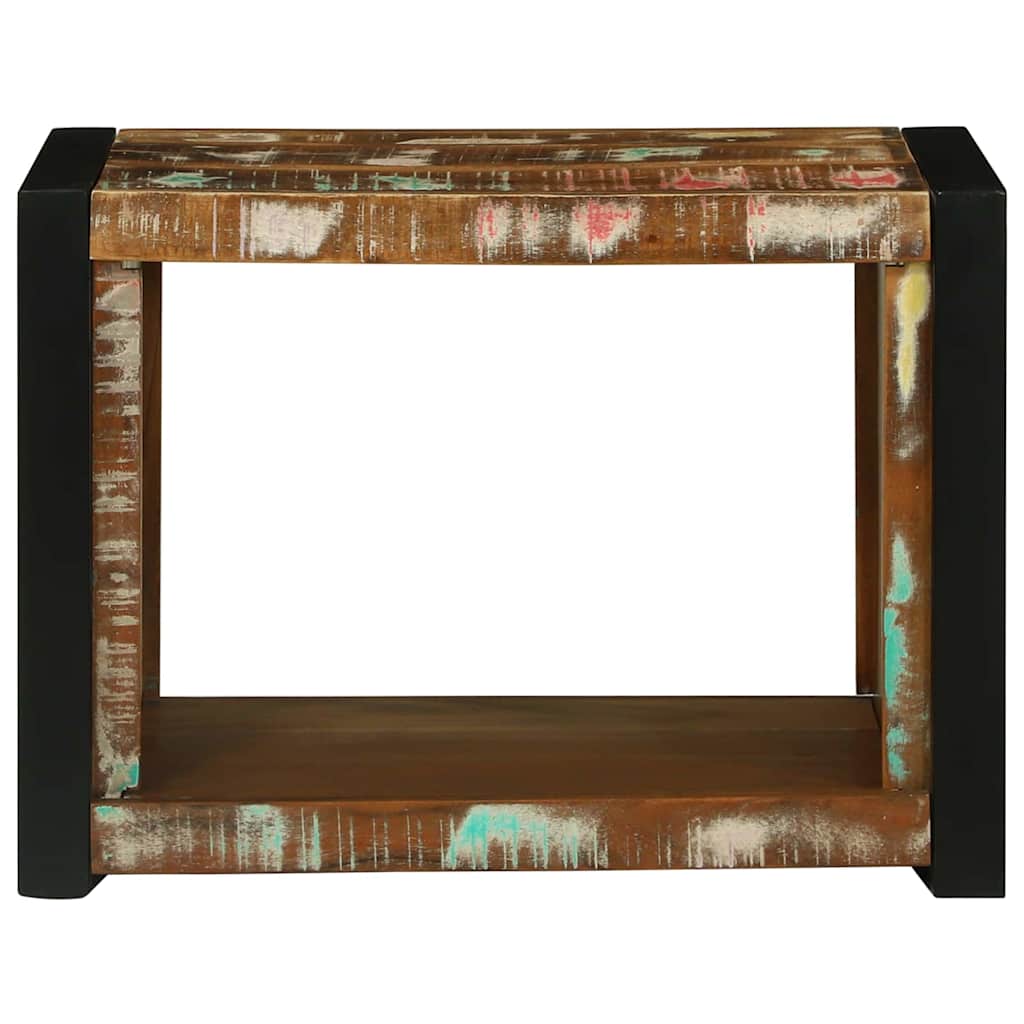 Wandkubus Bruin 55 x 35 x 40 cm Massief Gerecycled Hout is nu te koop bij PeponiXL, paradijselijk wonen!