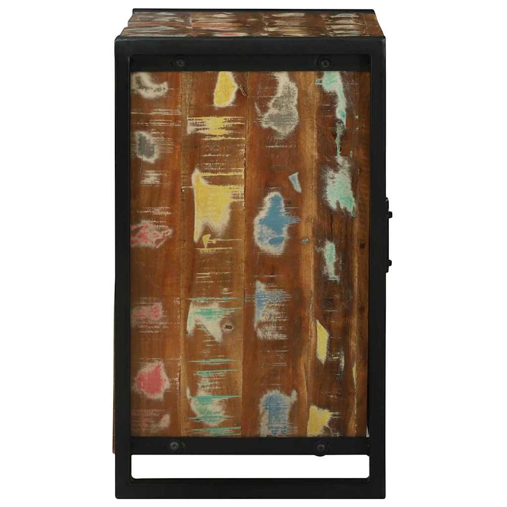Wastafelkast Bruin 55 x 35 x 60 cm Massief Gerecycled Hout is nu te koop bij PeponiXL, paradijselijk wonen!