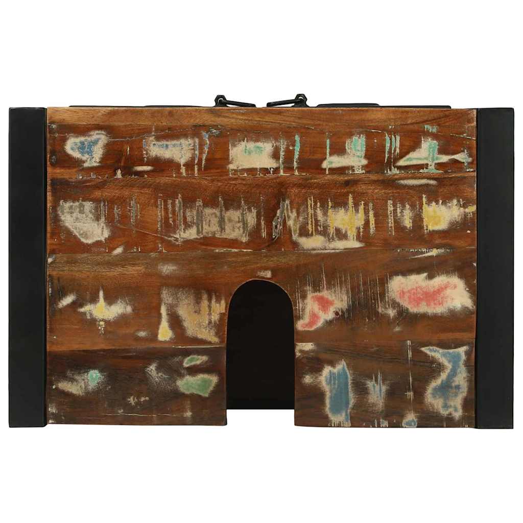 Wastafelkast Bruin 55 x 35 x 60 cm Massief Gerecycled Hout is nu te koop bij PeponiXL, paradijselijk wonen!