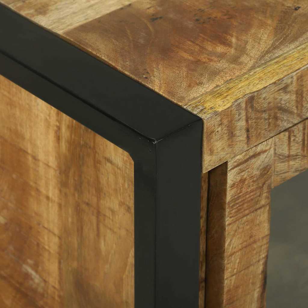 Badkamerkast met plank Bruin 40 x 30 x 60 cm Massief Mango Hout is nu te koop bij PeponiXL, paradijselijk wonen!