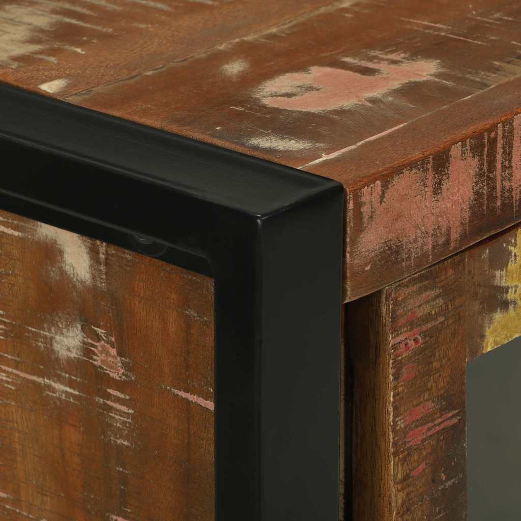 Badkamerkast Bruin 40 x 30 x 60 cm Massief Gerecycled Hout is nu te koop bij PeponiXL, paradijselijk wonen!