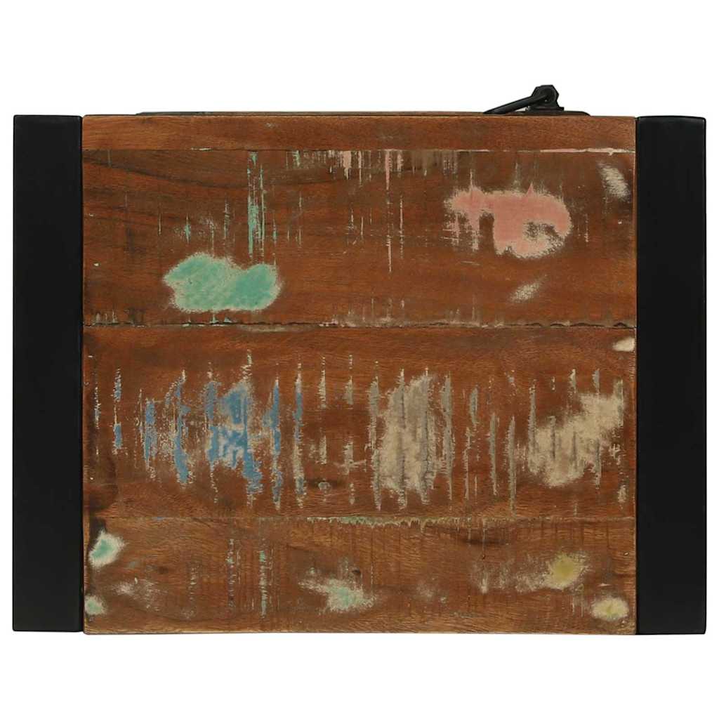 Badkamerkast Bruin 40 x 30 x 60 cm Massief Gerecycled Hout is nu te koop bij PeponiXL, paradijselijk wonen!