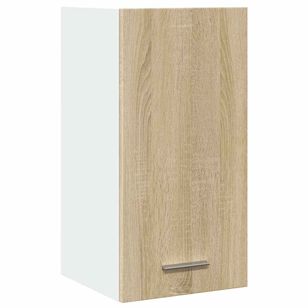8-delige Keukenkastenset Lyon bewerkt hout sonoma eikenkleurig is nu te koop bij PeponiXL, paradijselijk wonen!
